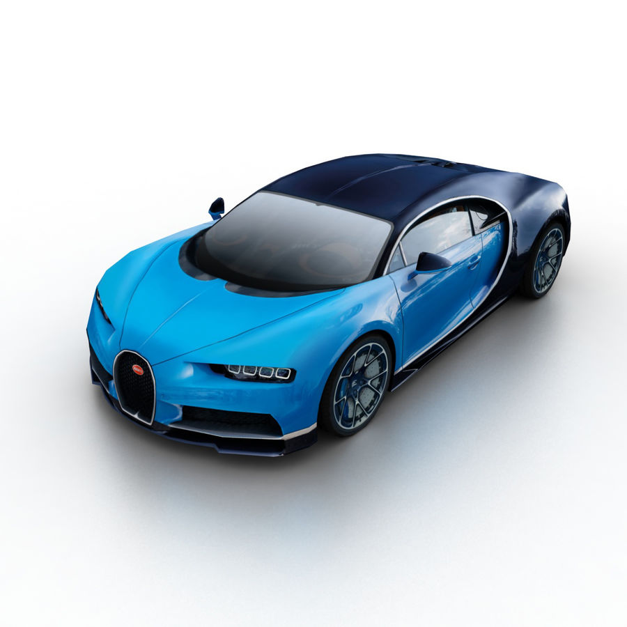 bugatti chiron 2016 2017 car city coupe euro fast hyper italian italy lower lowpoly luxury model poly power ready sport super taurus x traffic vehicle 3D print model - Mito3D