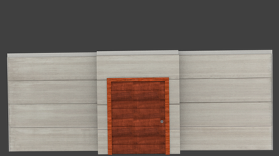 edificio casa construir juego gratis puerta texturizado ventana mapa nivel diseño arquitectura 3d print model - Mito3D