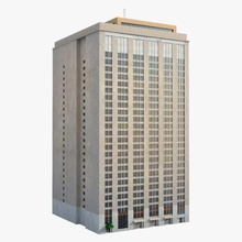 bina 3d multimedya angeles mimarlık engeller şehir downtown ev dönüm noktası los Büyükşehir model yeni ofis sahne gökdelen yapısı kentsel york 3d print model - Mito3D