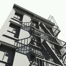 bina nyc apartman mimarlık şehir ev yeni eski yapısı studios wydler york 3d print model - Mito3D