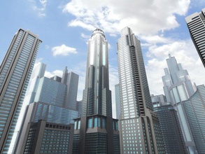 de los edificios la arquitectura edificio ciudad colección motor grávidas modelo rascacielos estructura 3d print model - Mito3D