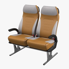 bus seating kiel avance 1010 archstyle armchair car chair furnishings furniture intercity model passenger seat train transport 3d print model - Mito3D