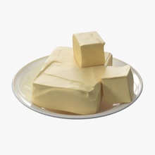 butter 3d 3dserg breakfast corona dairy dish eat flatware food furnishings margarine marge milk model oil plated product realistic tableware vray 3d print model - Mito3D