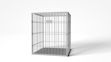 cage 3d animal backyard box c4d canine cat cinema classic container decoration design dog hamster interior kennel model monkey mouse pets rat rodolphoa shop zoo 3d print model - Mito3D