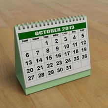 calendar agenda desk furnishings furniture model newiteam office planner schedule 3d print model - Mito3D