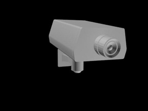 kamera güvenlik cam elektronik 3d print model - Mito3D