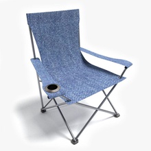 camping chair abrams camp creations folding furnished furnishings furniture lawn mesh model outdoor outside seat 3d print model - Mito3D