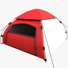 tenda da campeggio 5 3degestar cam camp tela caping divertente casa modello all'aperto realistici riparo dormendo sport estate la il turista 3d print model - Mito3D