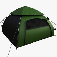6 kamp çadırı 3degestar cam tuval caping eğlenceli ev model açık gerçekçi barınak uyuyor spor yaz çadır turist 3d print model - Mito3D