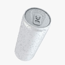 kann Wasser Tropfen 250 ml 25 250ml 25cl 3d aluminium Fass Bier - Getränk gebürstet können cl cola container trinken droplet fallen Essen frisch m studios max Metall Modell realistisch sind soda weich Zucker vray 3d print model - Mito3D