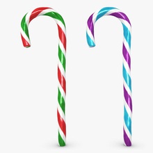 candy cane 03 2 colors 3dror celebration christmas claus color default fbx food gift holiday lower model poly realistic santa scanline stick sugar sweet traditional vray winter xmas 3d print model - Mito3D
