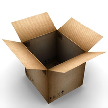 boîte en carton arrière-plan la le conteneur copie livrer dukekom maison isoler de modèle déplacer personne n' bureau pack l'emballage transport blanc 3d print model - Mito3D