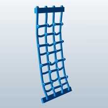 cargo net ladder v1 tools equipment printable lowpoly 3d print model - Mito3D