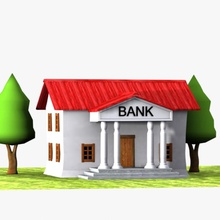 cartoon bank 1 architecture building card cash cashier character child city cottage countryside credit fairy game house kid model money store street structure tale toon town tree village virtualhorizonstudio 3d print model - Mito3D