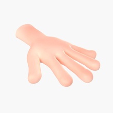 cartoon hand anatomy assets body character extremities fatgod88 human limbs model skin 3d print model - Mito3D