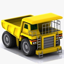 karikatür yol kamyon büyük araba taşırlar çizgi film sınıf inşaat dökümü görev oyun haul ağır yük benim model off seç toon oyuncak Yukarı araç virtualhorizonstudio tekerlek 3d print model - Mito3D