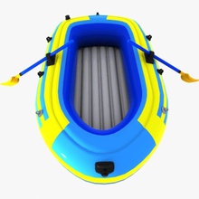 karikatür şişme bot plaj tekne yay kano çizgi film sahil oyun hayat model modern pedallar plastik ek kurtarma kauçuk yelken deniz nakliye yaz toon oyuncak araç virtualhorizonstudio su 3d print model - Mito3D