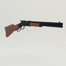karikatür tüfek çizgi film silah model tabanca revolver toon oyuncak vain59 3d print model - Mito3D