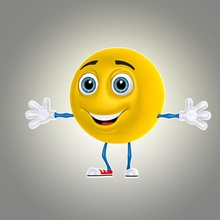 cartoon smile balls bowl candy character dragee face fun funny game glob globe kengustudio man model orb pac pacman pill round snowball spheres sun tablets toon toy 3d print model - Mito3D