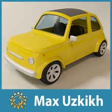 cartoon toy car animation autobile child classic comic fun game kid max model playing race uzkikh vehicle 3d print model - Mito3D