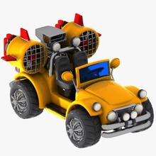 karikatür turbo jeep 4x4 araba çizgi film kavram motor fantezi fi oyun ağır füze model canavar motokros off yarış yol roket sci spor toon oyuncak kamyon araç virtualhorizonstudio tekerlek 3d print model - Mito3D