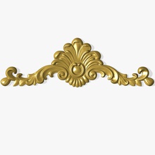carving decor antique architecture carved classical cnc decoration elements frame furnishings furniture gilded house interior model mold ornament plaster props relief rustic sirin 3d wall 3d print model - Mito3D