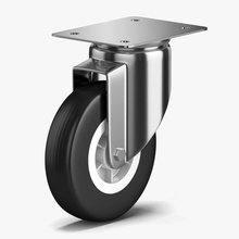 rodízio de rodas aeronaves avião freio carrinho casterwheel castor castorwheel cadeira dever móveis pesado imagem industrial interior metal modelo seguinte rolos definir giro roda 3d print model - Mito3D