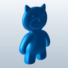 gato perfil de v1 cat chopstick titular novidades printable lowpoly 3d print model - Mito3D