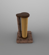 cat tower roll vertical furniture 3d print model - Mito3D
