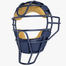 catchers face mask 05 3dmodel balls baseball bat catcher diesel v equipment game gloves helmet hobbies man model national realistic sport 3d print model - Mito3D