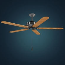 ceiling fan air antique appliance decor electronic fixture furnishings l light meta model office old room vintage vironusd 3d print model - Mito3D