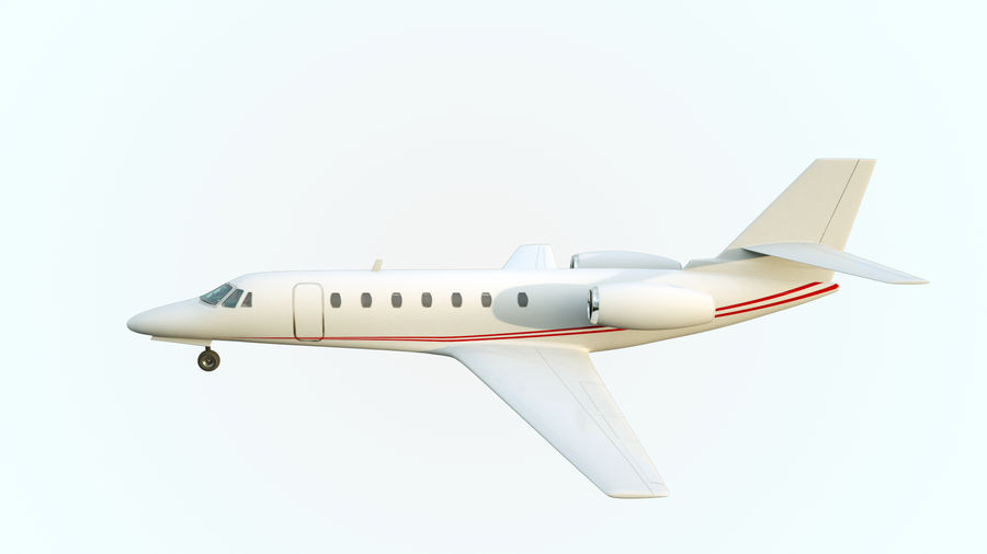 cessna 680 aircraft airplane airplanemodels citation jet model plane sovereign 3D print model - Mito3D