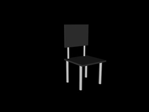 sandalye tüm mobilya 3d print model - Mito3D