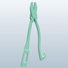 channellock rescue tool v1 de sauvetage outil outils l'équipement imprimable lowpoly les 3d print model - Mito3D