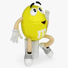 character m&ms advertising animal boy child chocolate glazed human ice kid m mars model ms parhelios s syrup yellow 3d print model - Mito3D