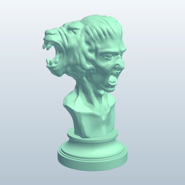 Cherubim v1 mythisch Kreaturen druckbar Lowpoly 3D print model - Mito3D