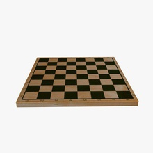 chess board v2 toys printable lowpoly 3d print model - Mito3D