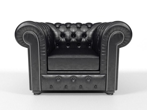 chesterfield armchair antique architecture bolton chair classical couch furnishings furniture leather lounger model reaper1979 room sofa 3d print model - Mito3D