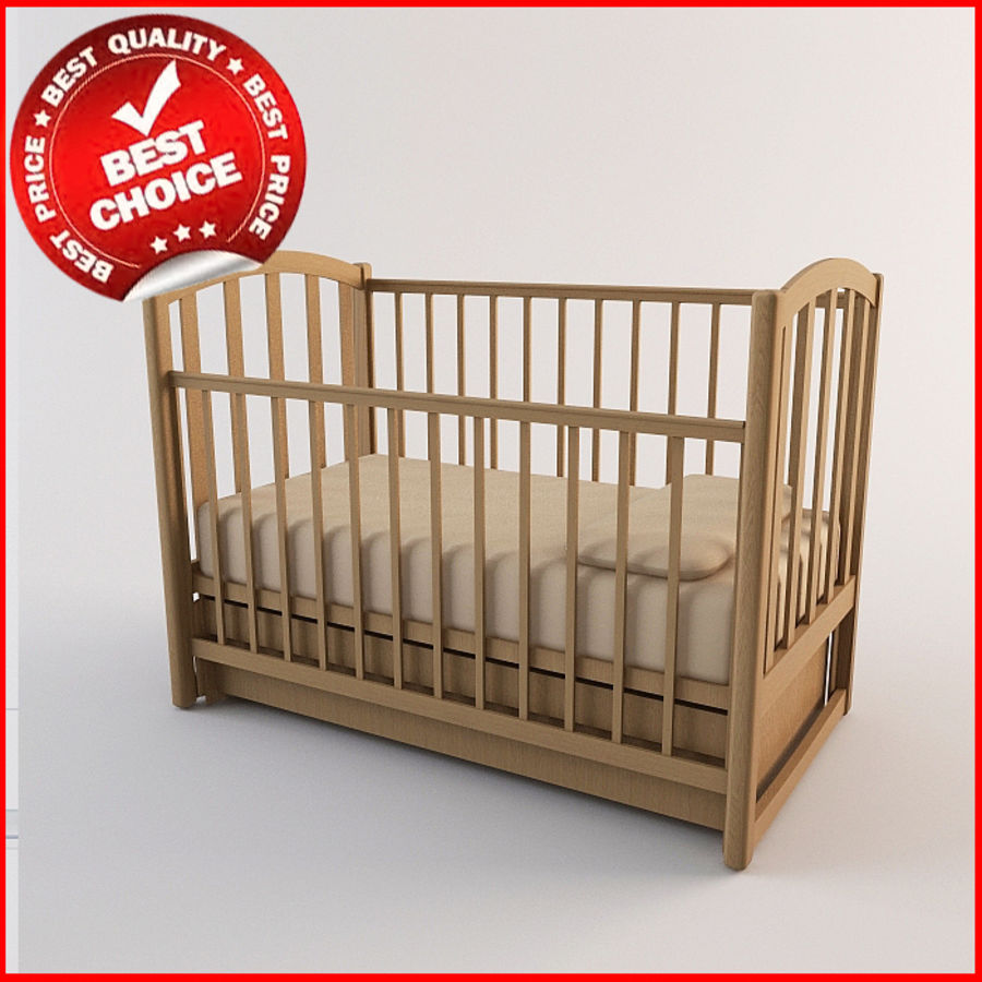 children bed baby bedroom child childroom cot cradle crib dragman elements furnishings furniture house infrant little model pregnant room roundabout sleeping wood wooden 3D print model - Mito3D