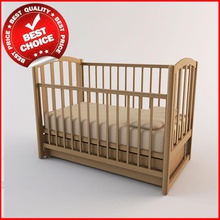 children bed baby bedroom child childroom cot cradle crib dragman elements furnishings furniture house infrant little model pregnant room roundabout sleeping wood wooden 3d print model - Mito3D