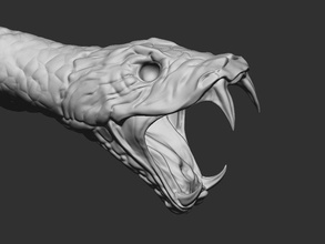 quimera carácter gow modelo monster el misticismo míticas mítico rubyeye escultura 3d print model - Mito3D