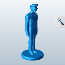 chino soldado v1 personas imprimible lowpoly 3d print model - Mito3D