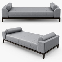 christian liaigre - autan Liege Bank couch Tagesbett Einrichtung Möbel Ilja Modelle Leder Modell Sitz sofa 3d print model - Mito3D