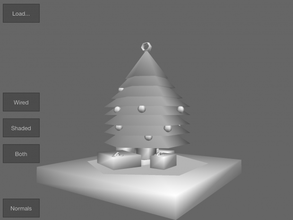 christmas tree decoration plant seasonal furniture 3d print model - Mito3D