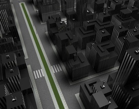 city scene architect architecture building cityscape kinkypixel street 3d print model - Mito3D