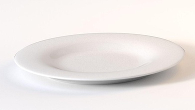 clássico prato de cerâmica a china utensílios cozinha o detalhe jantar dinnerware fantasia talheres alimentos mobiliário modelo nerdyisland banhado restaurante servir tabela mesa 3d print model - Mito3D