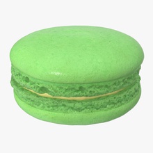 classic french macaron 3d molier bakery biscuit cake confectionery cookie cuisine delicious dessert food france gourmet international macaroon model pastry snack sweet tasty traditional 3d print model - Mito3D