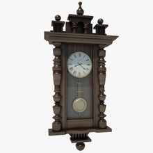 classical clock alarm appliance classic decoration design device diesel v electronic electronics furnishings furniture house household howard interior miller model office time wall wallclock watch 3d print model - Mito3D