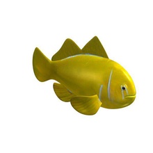 clown goby citrinis v1 fish aquatic life printable lowpoly 3d print model - Mito3D