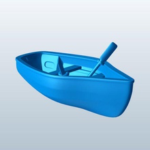 coble v1 barco navios seacraft printable lowpoly enviado 3d print model - Mito3D
